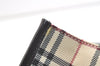 Authentic BURBERRY Nova Check Shoulder Cross Body Bag Nylon Leather Beige 3859K