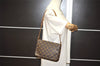 Authentic Louis Vuitton Monogram Musette Tango Shoulder Bag M51257 LV 3861I