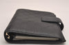 Authentic GUCCI Guccissima Agenda Notebook Cover GG Leather 115241 Black 3861J