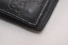 Authentic GUCCI Guccissima Agenda Notebook Cover GG Leather 115241 Black 3861J