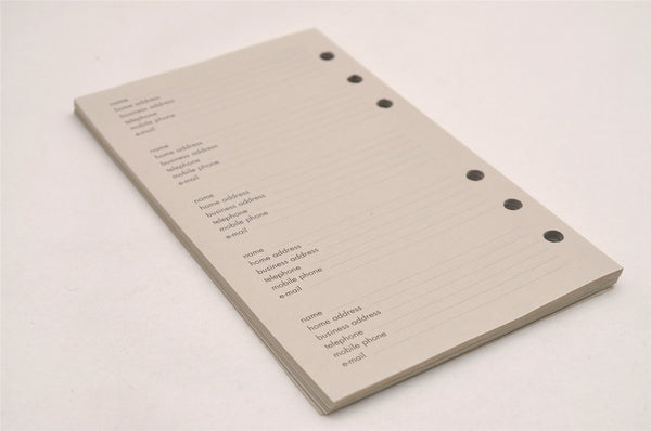 Authentic GUCCI Guccissima Agenda Notebook Cover GG Leather 115241 Black 3861J