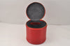 Authentic Louis Vuitton Epi Cannes Red Cosmetic Hand Bag Purse M48037 LV 3862K