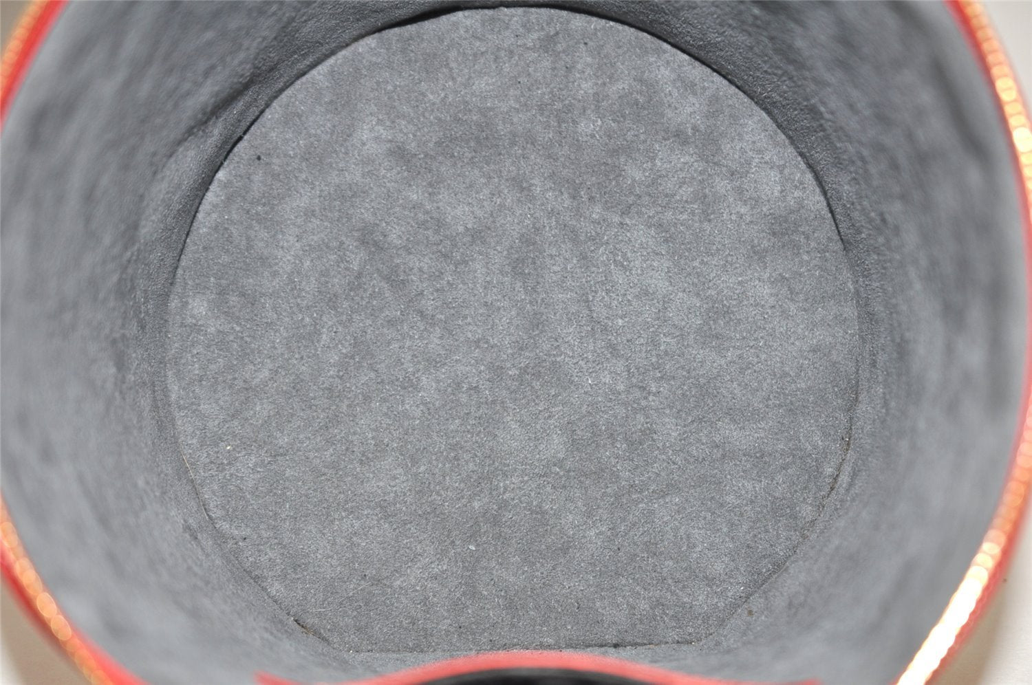 Authentic Louis Vuitton Epi Cannes Red Cosmetic Hand Bag Purse M48037 LV 3862K