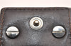 Authentic FENDI Zucca Vintage Long Wallet Purse Canvas Leather Brown 3863J