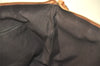 Authentic GUCCI Abbey Shoulder Tote Bag GG Canvas Leather 141470 Brown 3863K