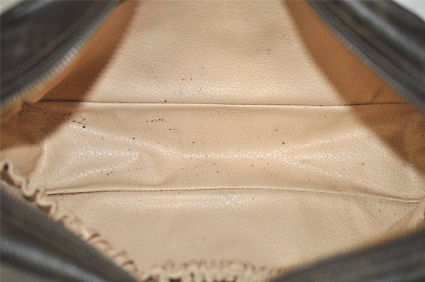 Auth Louis Vuitton Monogram Trousse Toilette 28 Clutch Hand Bag M47522 LV 3864I