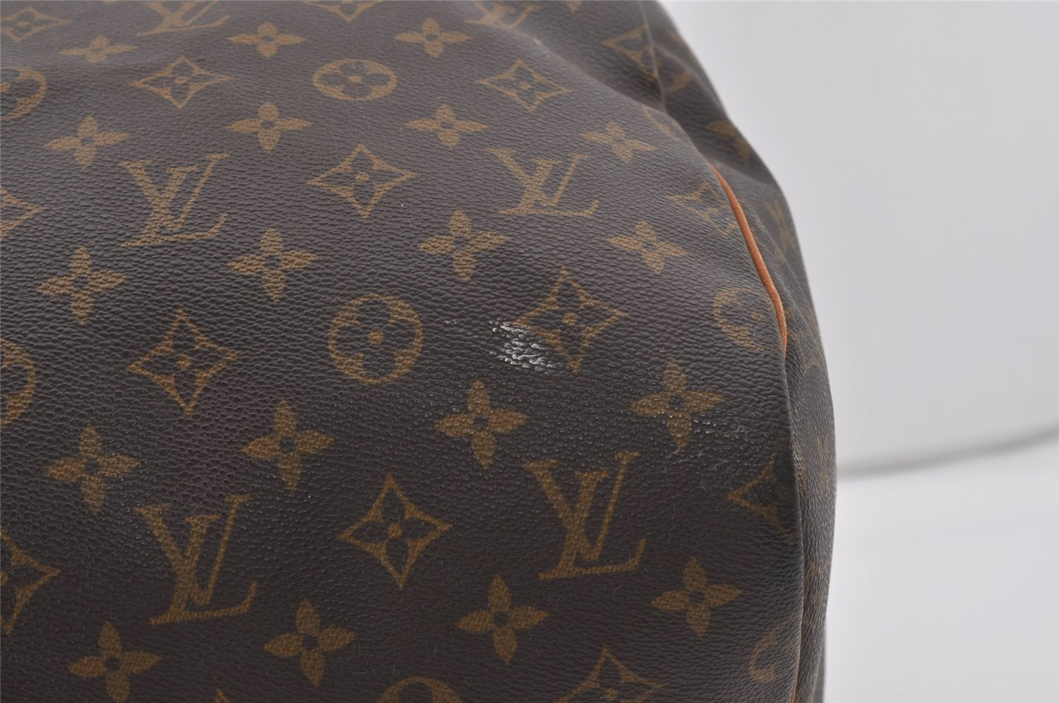 Authentic Louis Vuitton Monogram Keepall 55 Travel Boston Bag M41424 LV 3866I