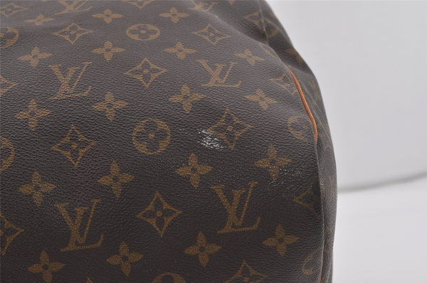 Authentic Louis Vuitton Monogram Keepall 55 Travel Boston Bag M41424 LV 3866I
