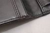 Authentic FENDI Zucca Vintage Trifold Wallet Purse Canvas Leather Brown 3866J