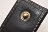 Authentic GUCCI New Britt Vintage Bifold Wallet Purse Leather 181594 Black 3867J