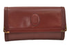 Auth Cartier Must de Cartier 2Way Shoulder Clutch Bag Leather Bordeaux 3867K