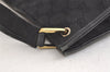 Authentic GUCCI Shoulder Cross Body Bag GG Canvas Leather 91762 Black 3868K