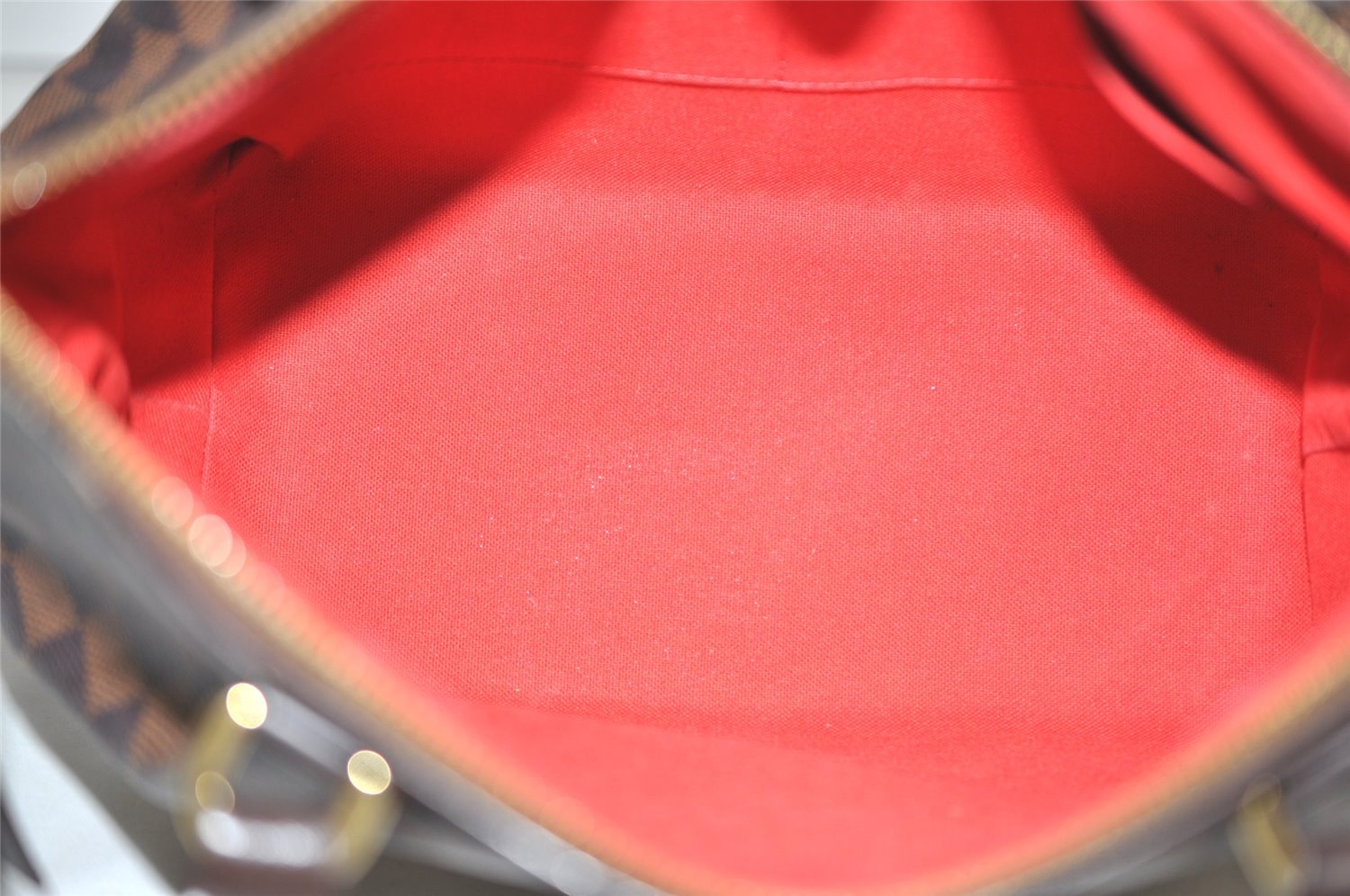 Authentic Louis Vuitton Damier Westminster PM Shoulder Hand Bag N41102 LV 3869I