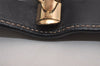 Authentic GUCCI Guccissima Agenda Notebook Cover GG Leather 115240 Black 3869J