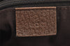Authentic GUCCI Abbey Shoulder Tote Bag GG Suede Leather 130736 Brown 3871I