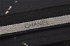 Authentic CHANEL Old Travel Line Hand Long Wallet Purse Nylon Black 3872J