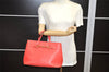 Authentic GUCCI Horsebit 2Way Tote Hand Bag Leather 319795 Pink 3872K