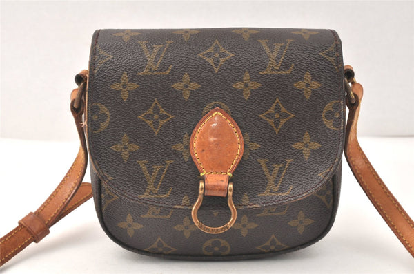 Authentic Louis Vuitton Monogram Saint Cloud PM M51244 Shoulder Cross Bag 3873K