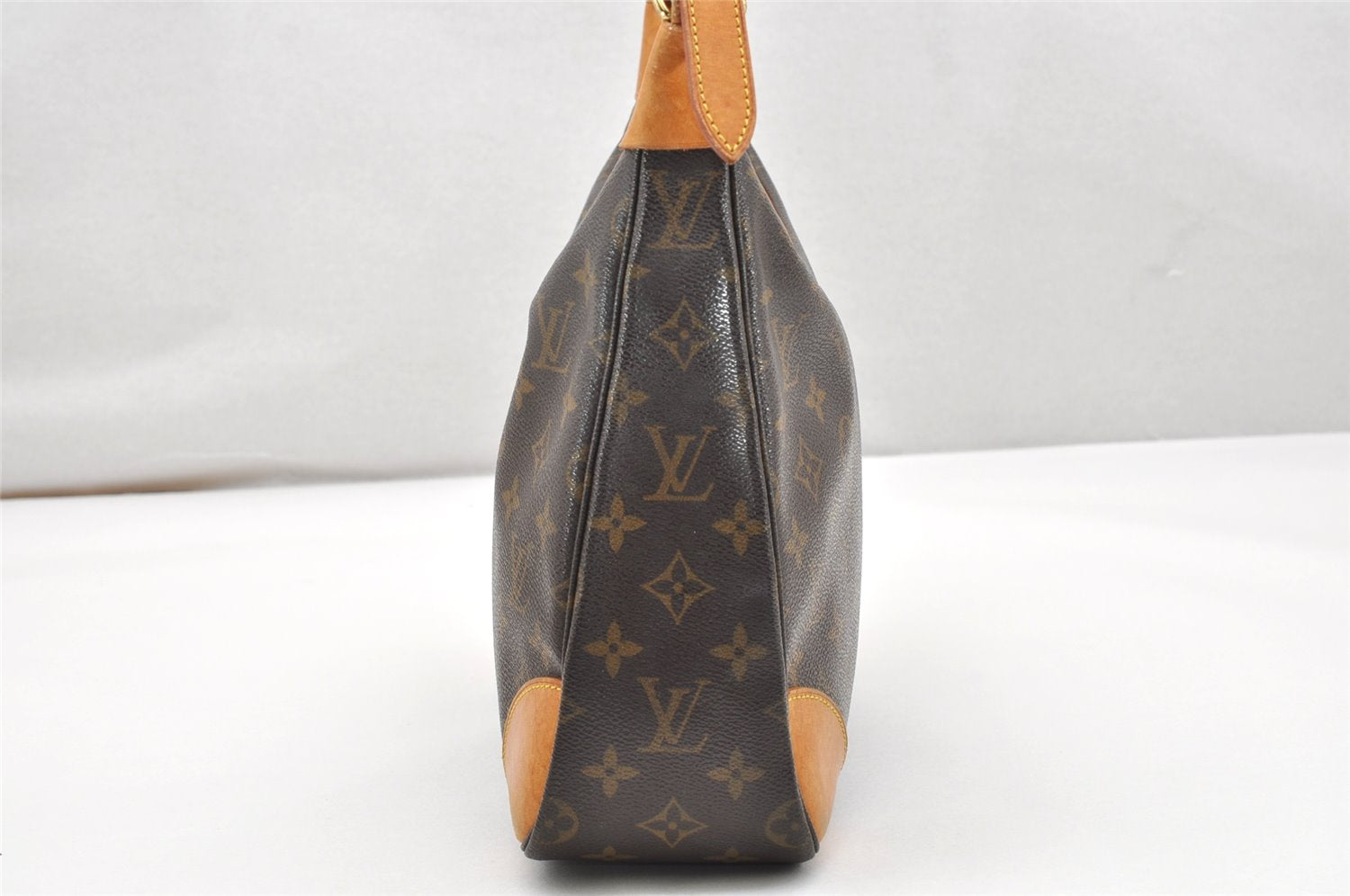 Authentic Louis Vuitton Monogram Boulogne 30 Shoulder Cross Bag M52165 LV 3874K