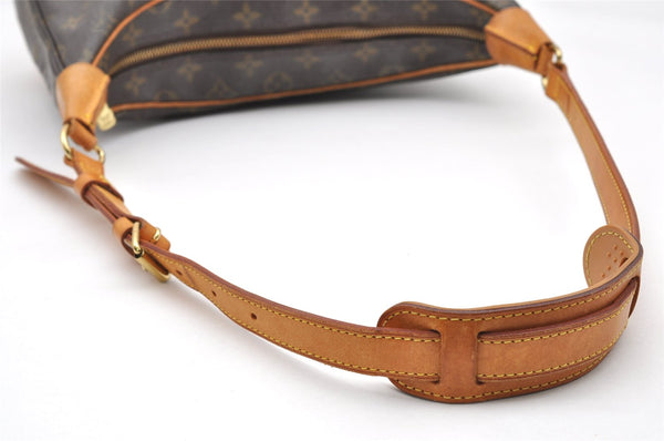 Authentic Louis Vuitton Monogram Boulogne 30 Shoulder Cross Bag M52165 LV 3874K