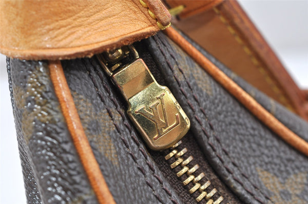 Authentic Louis Vuitton Monogram Boulogne 30 Shoulder Cross Bag M52165 LV 3874K