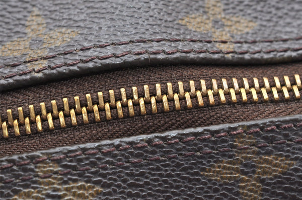 Authentic Louis Vuitton Monogram Boulogne 30 Shoulder Cross Bag M52165 LV 3874K