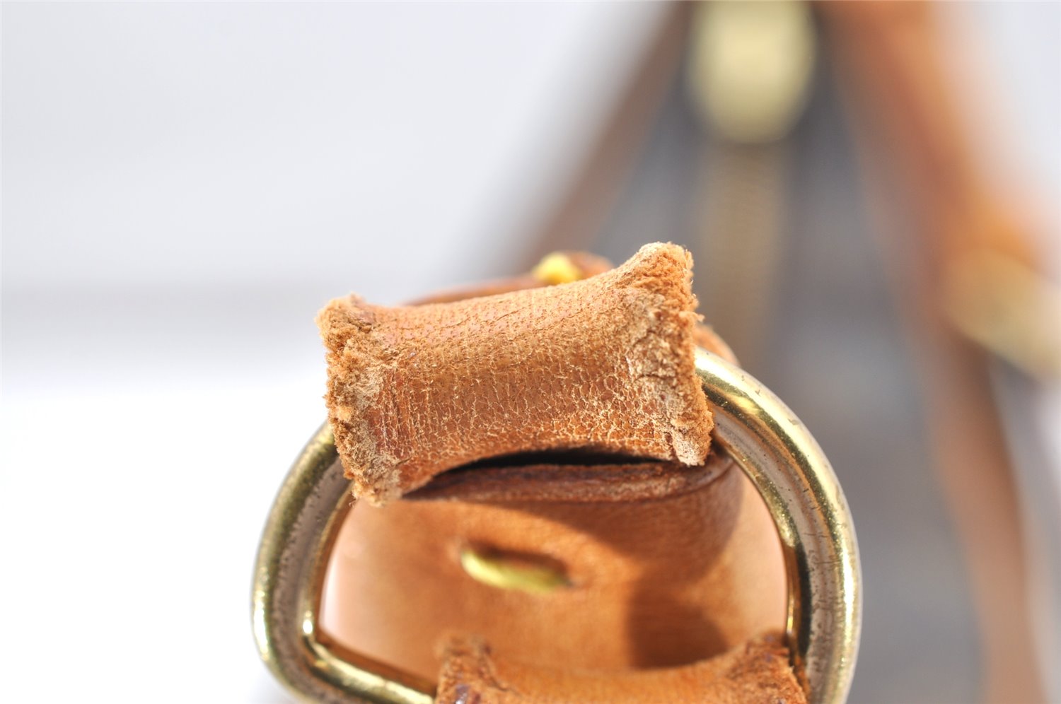 Authentic Louis Vuitton Monogram Boulogne 30 Shoulder Cross Bag M52165 LV 3874K