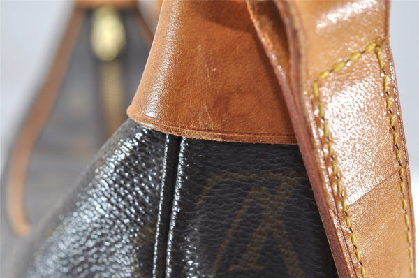 Authentic Louis Vuitton Monogram Boulogne 30 Shoulder Cross Bag M52165 LV 3874K