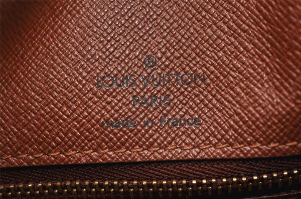 Authentic Louis Vuitton Monogram Boulogne 30 Shoulder Cross Bag M52165 LV 3874K