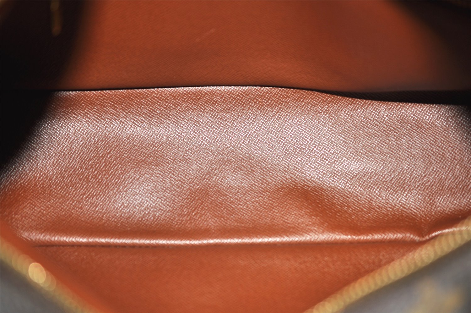 Authentic Louis Vuitton Monogram Boulogne 30 Shoulder Cross Bag M52165 LV 3874K