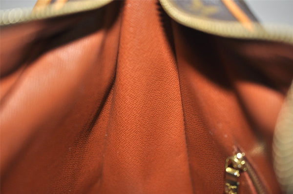 Authentic Louis Vuitton Monogram Boulogne 30 Shoulder Cross Bag M52165 LV 3874K