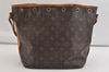 Authentic Louis Vuitton Monogram Petit Noe M42226 Shoulder Drawstring Bag 3876K