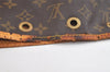 Authentic Louis Vuitton Monogram Petit Noe M42226 Shoulder Drawstring Bag 3876K
