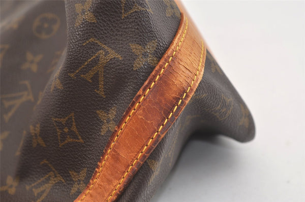 Authentic Louis Vuitton Monogram Petit Noe M42226 Shoulder Drawstring Bag 3876K