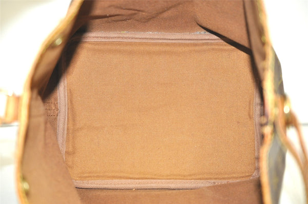 Authentic Louis Vuitton Monogram Petit Noe M42226 Shoulder Drawstring Bag 3876K