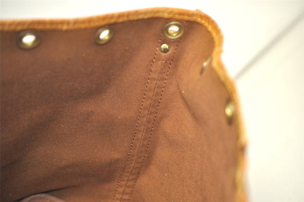 Authentic Louis Vuitton Monogram Petit Noe M42226 Shoulder Drawstring Bag 3876K