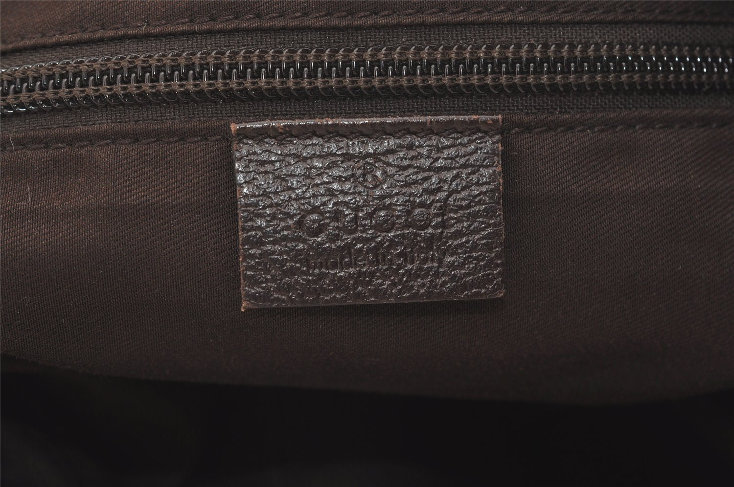 Authentic GUCCI Shoulder Cross Body Bag GG Canvas Leather 181092 Brown 3877J