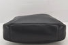 Authentic GUCCI Bamboo Vintage Shoulder Bag Purse Leather Black Junk 3877K