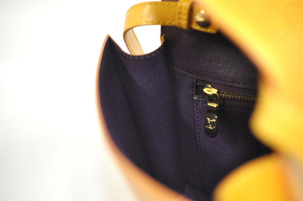 Authentic Louis Vuitton Epi Arche 2Way Shoulder Clutch Bag M52579 Yellow 3880I