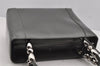 Authentic Christian Dior Maris Pearl 2Way Shoulder Tote Bag Enamel Gray 3880J
