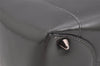 Authentic Christian Dior Maris Pearl 2Way Shoulder Tote Bag Enamel Gray 3880J
