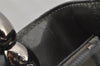 Authentic Christian Dior Maris Pearl 2Way Shoulder Tote Bag Enamel Gray 3880J