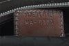 Authentic Christian Dior Maris Pearl 2Way Shoulder Tote Bag Enamel Gray 3880J