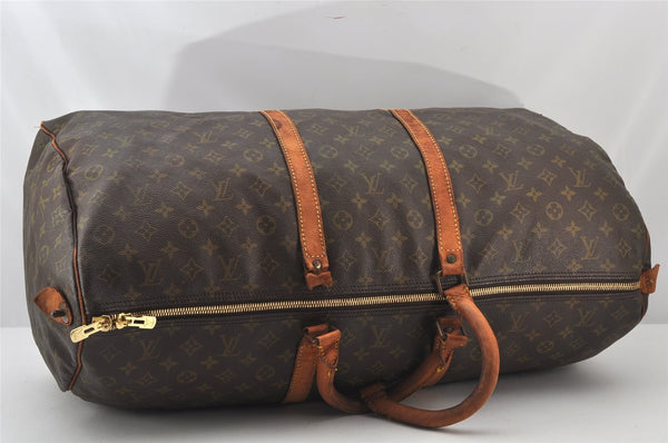 Authentic Louis Vuitton Monogram Keepall 60 Boston Bag Old Model LV Junk 3880K