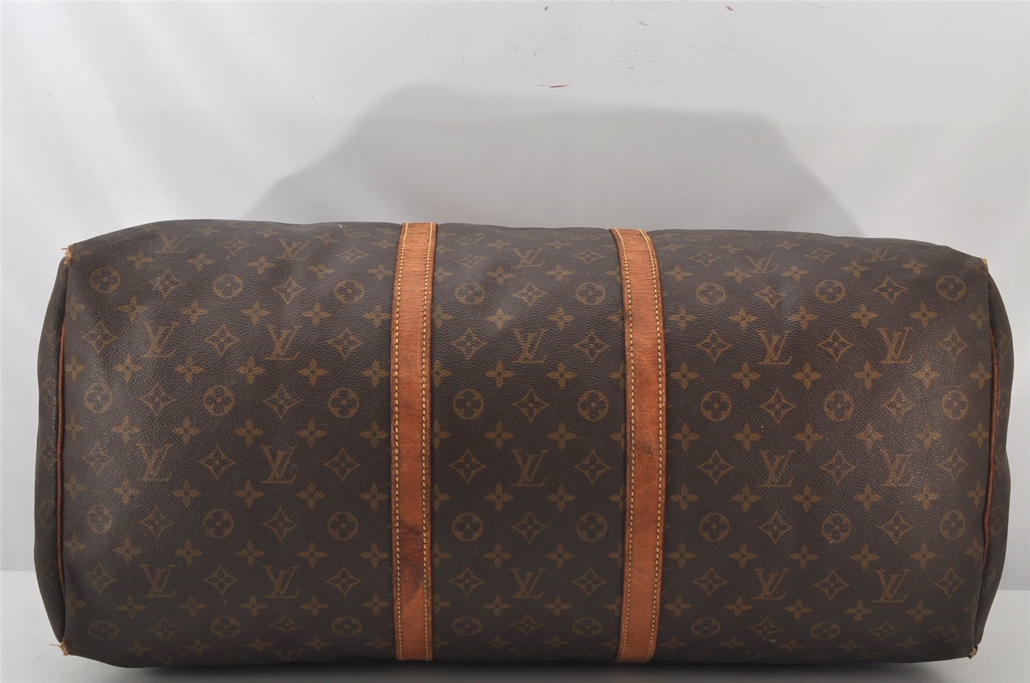 Authentic Louis Vuitton Monogram Keepall 60 Boston Bag Old Model LV Junk 3880K