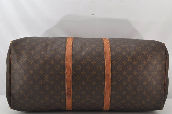 Authentic Louis Vuitton Monogram Keepall 60 Boston Bag Old Model LV Junk 3880K