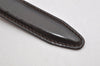 Authentic GUCCI Interlocking G Belt Leather Size 75cm 29.5" Brown 3881K