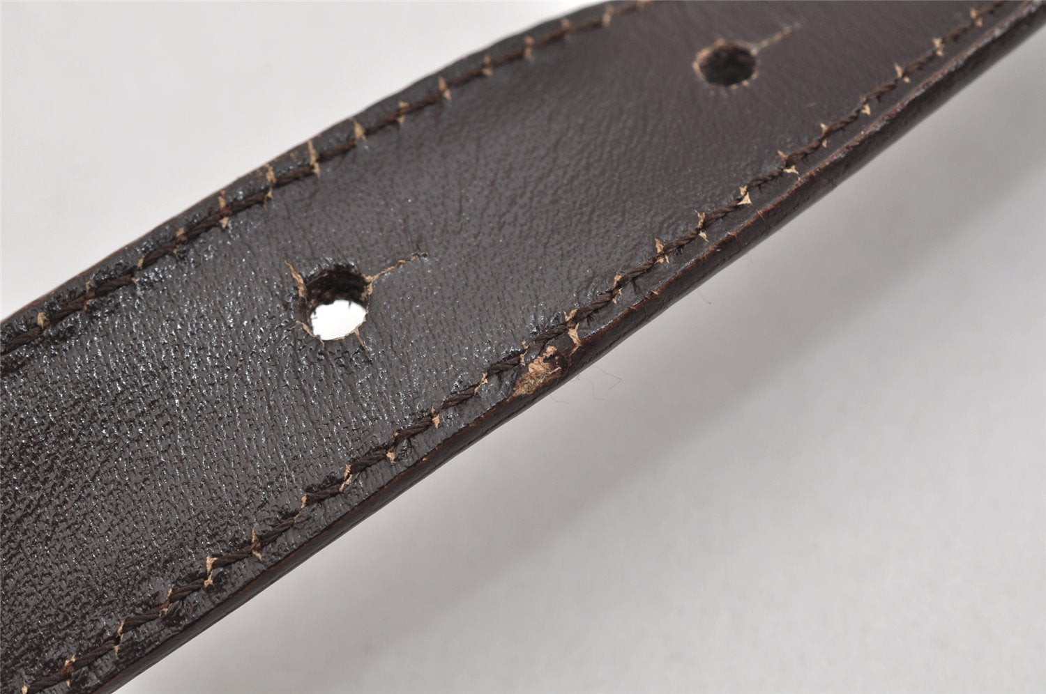 Authentic GUCCI Interlocking G Belt Leather Size 75cm 29.5