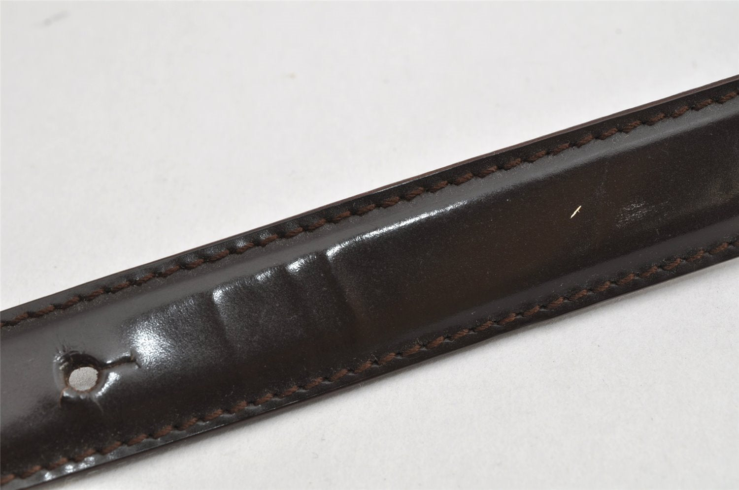 Authentic GUCCI Interlocking G Belt Leather Size 75cm 29.5
