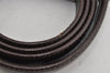 Authentic GUCCI Interlocking G Belt Leather Size 75cm 29.5" Brown 3881K